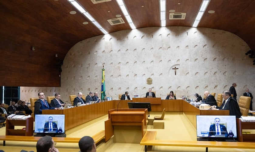 Ministro Luís Roberto Barroso preside Sessão Plenária realizada em 20 de junho de 2024. (Foto: Andressa Anholete/STF)