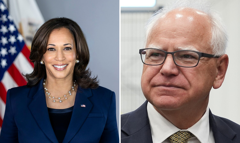 Kamala Harris e Tim Walz formam chapa Democrata para a corrida presidencial dos EUA. (Foto: Wikipedia)