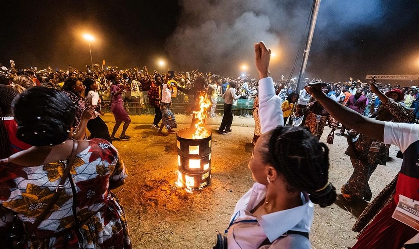 Vidas foram salvas nas cruzadas da CfaN no Congo. (Foto: CfaN).