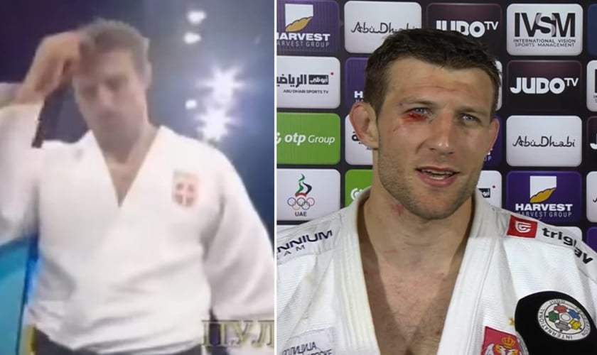 Nemanja Majdov. (Foto: Reprodução/YouTube/VIJESTI SRPSKE 2/Reprodução/YouTube/International Judo Federation).