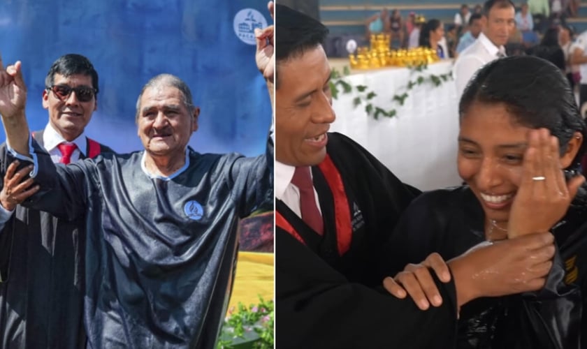 O evangelismo resultou em mais de 3 mil pessoas batizadas. (Foto: MBOS/Reprodução/YouTube/Adventistas Bolivia).