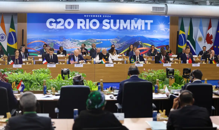 Cúpula do G20, Rio de Janeiro, Brasil. (Foto: Tomaz Silva/Agência Brasil)