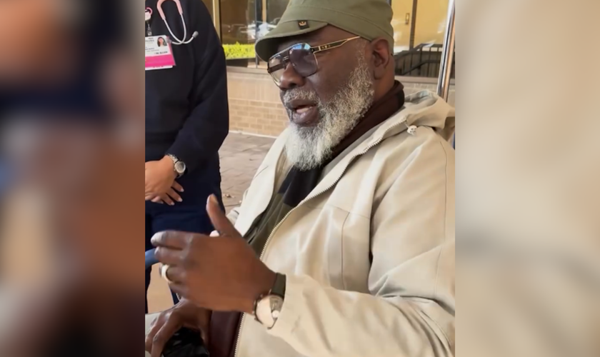 T.D. Jakes fala pela primeira vez sobre “incidente de saúde”. (Captura de tela/Instagram/bishopjakes)