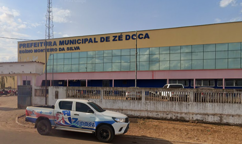 Prefeitura de Zé Doca, Maranhão. (Foto: Google Street)