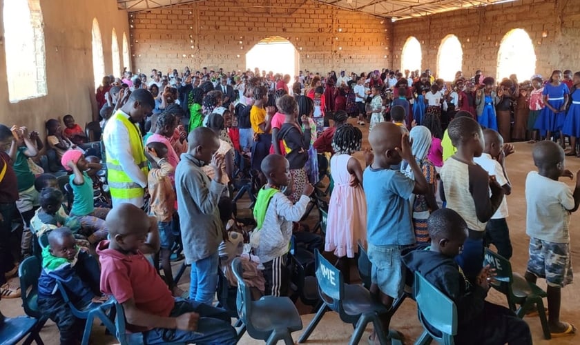 Crianças do Projeto Abel em Chimoio, Moçambique. (Foto: MME África)