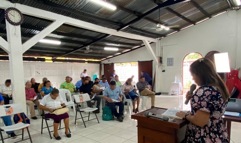 O governo de Daniel Ortega obrigou as mulheres a saírem do país. (Foto: Portas Abertas).