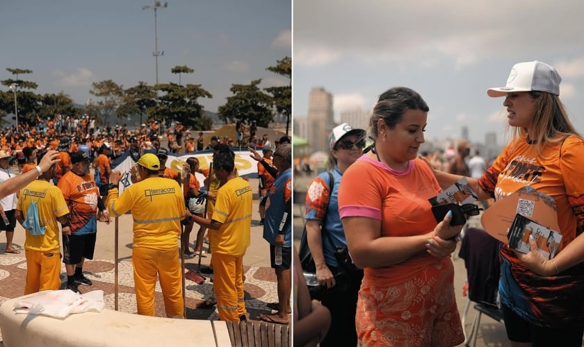 Igrejas e ministérios evangelizaram por várias regiões do Brasil. (Foto: Instagram/Bola de Neve Santos).