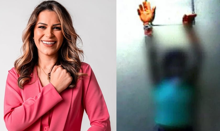 Lucélia Rodrigues da Silva. (Foto: Instagram/Lucélia Rodrigues/Reprodução/TV Anhanguera).