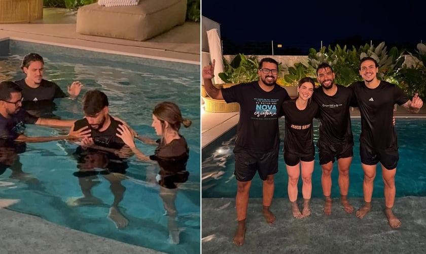 Lucas Paquetá foi batizado no Rio de Janeiro. (Foto: Instagram/Lucas Paquetá).