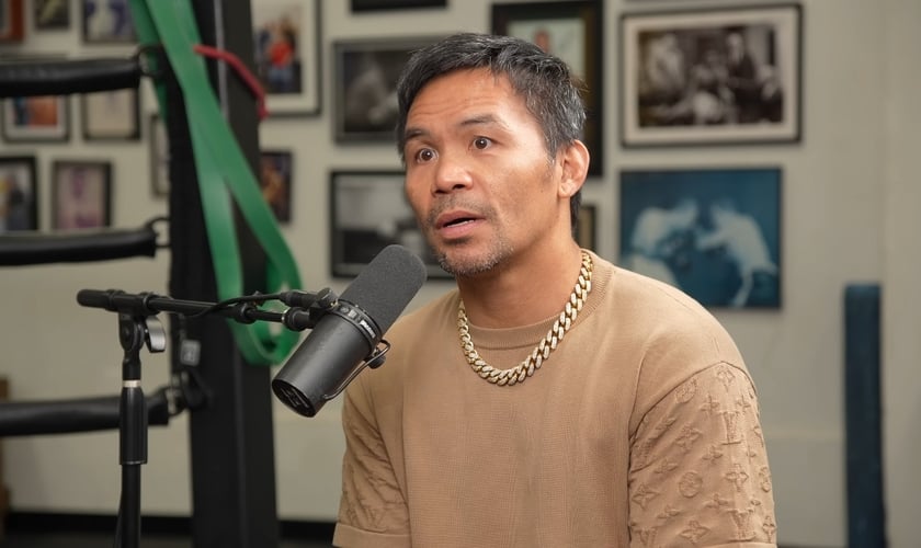 Manny Pacquiao. (Foto: Reprodução/YouTube/George Janko).