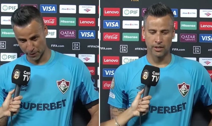 Fábio Goleiro. (Foto: Reprodução/YouTube/CazéTV)