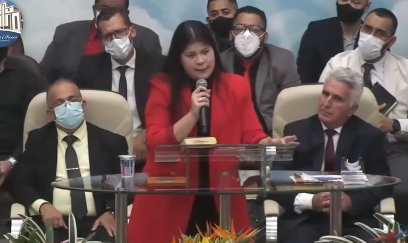 Ana Flávia Lima. (Foto ReproduçãoYouTubeAD Vila Alpina)