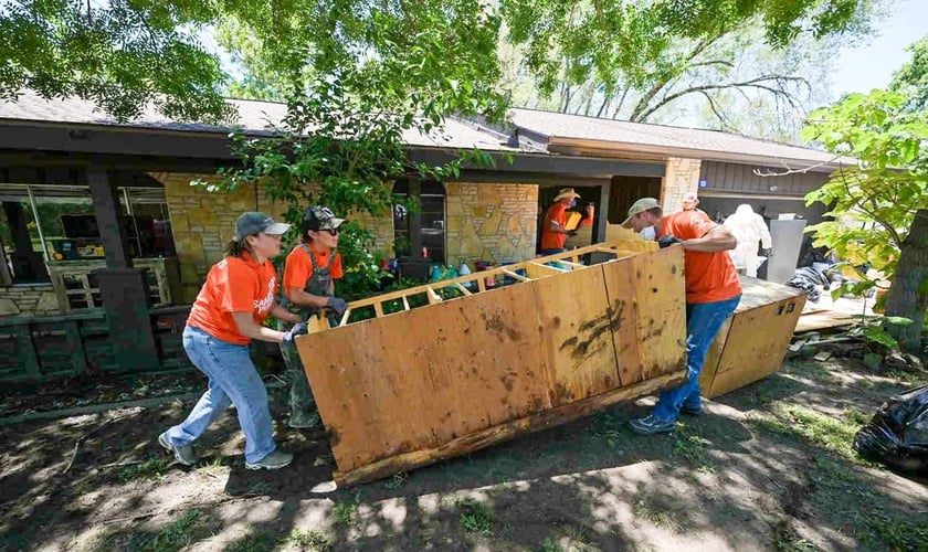 Equipes da Samaritan’s Purse e da Associação Evangelística Billy Graham foram mobilizadas. (Foto: Samaritan’s Purse).