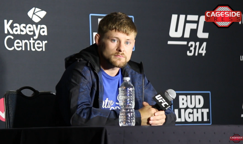 Bryce Mitchell. (Foto: Reprodução/YouTube/Cageside Press)
