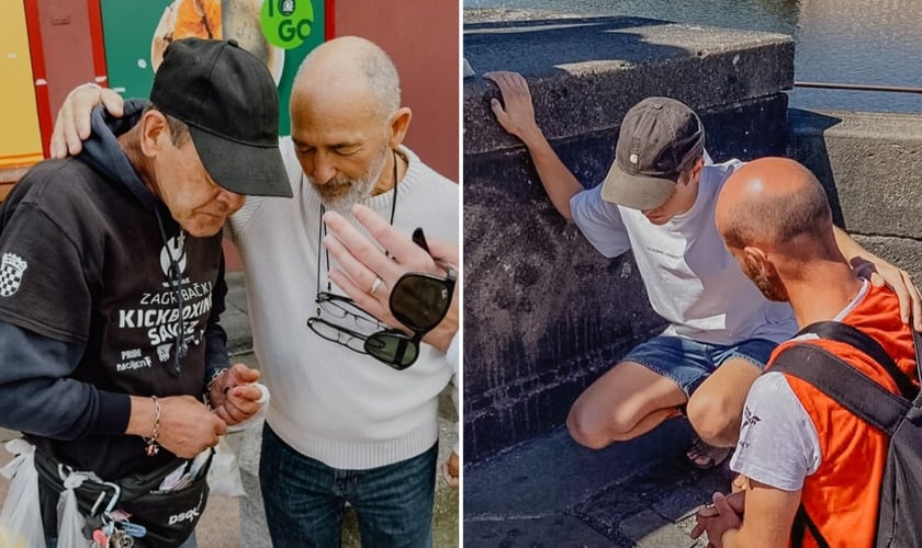 O evangelismo nas ruas. (Foto: Reprodução/Instagram/Awakening Europe)