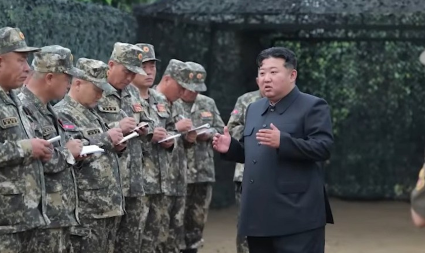 Kim Jong Un ordena que tropas norte-coreanas se preparem para uma guerra real em meio à escalada entre Rússia e Ucrânia. (Captura de tela/Times of India)