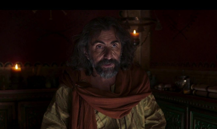 Alex Veadov, como Lucas em The Chosen. (Divulgação)
