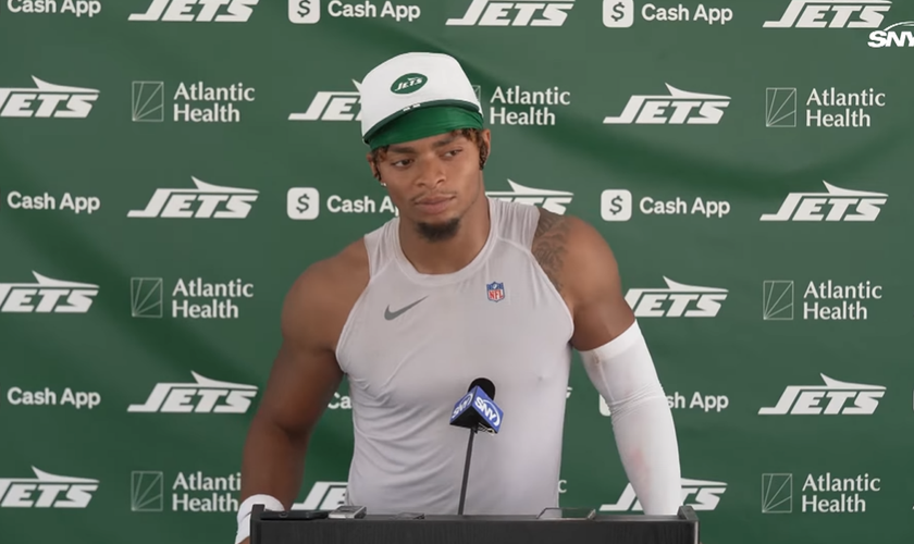 Justin Fields. (Foto: Reprodução/YouTube/SNY)