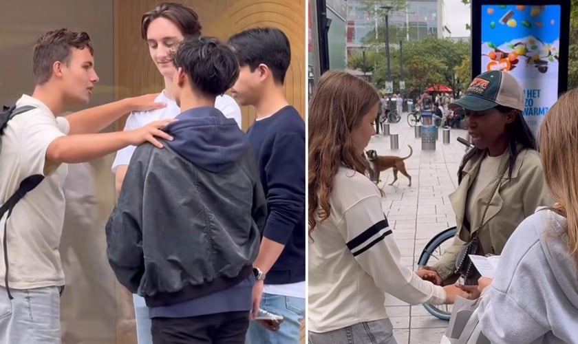 Jovens nas ruas de Rotterdam. (Foto: Reprodução/Instagram/Go Revival Europe)