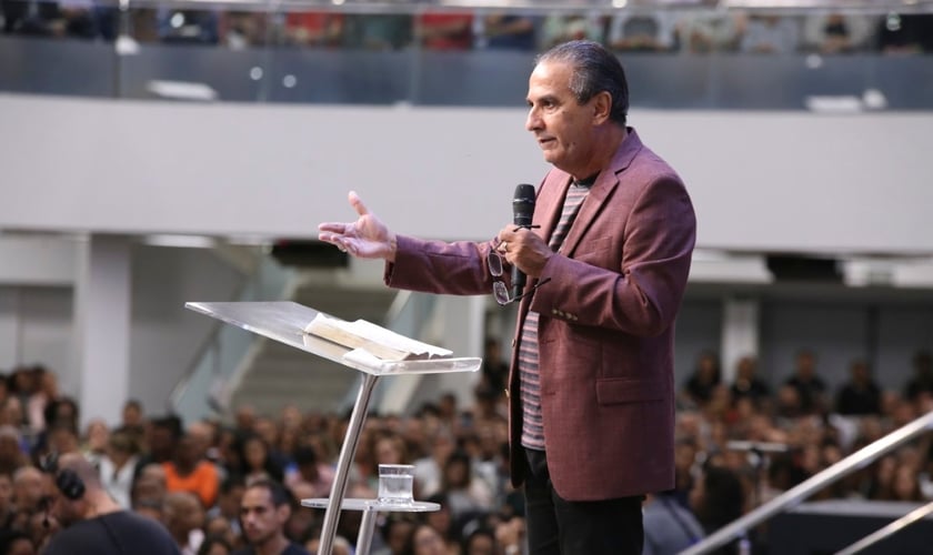 O pastor Silas Malafaia durante congresso do Conselho Interdenominacional de Ministros Evangélicos do Brasil – Cimeb. (Foto: Cimeb)