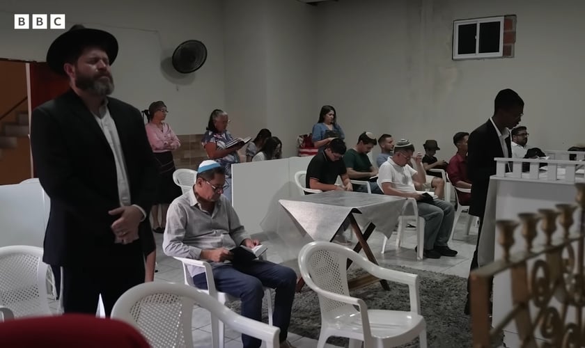 Milhares de nordestinos se converteram ao judaísmo. (Foto: Reprodução/YouTube/BBC News Brasil).