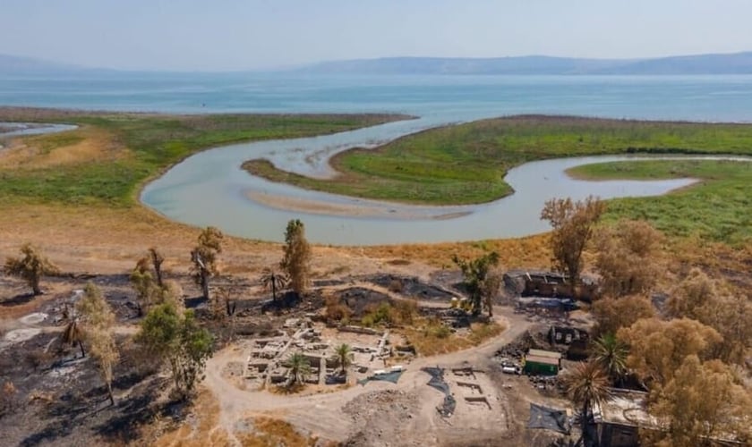 Sítio arqueológico de el-Araj, na Galileia, em julho de 2025. (Foto: Projeto de Escavação El Araj)