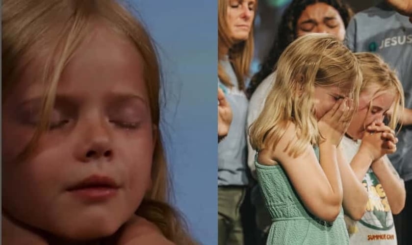 Leah testemunho que foi tocada por Jesus. (Foto: Reprodução/Instagram/Jesus Image).