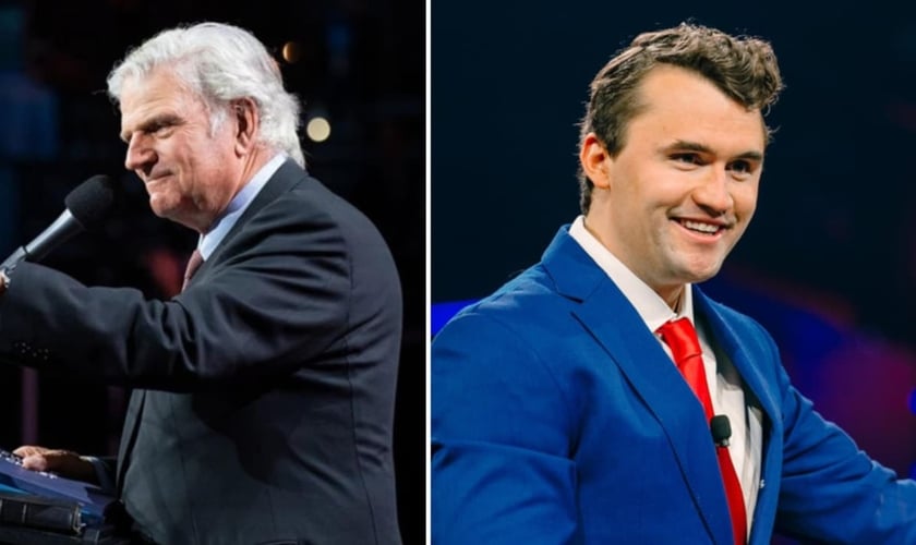 Franklin destacou o legado de fé deixado por Charlie Kirk. (Foto: BGEA/Turning Point USA).