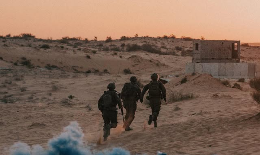 As tropas das IDF em operações terrestres na cidade de Gaza. (Foto: IDF)