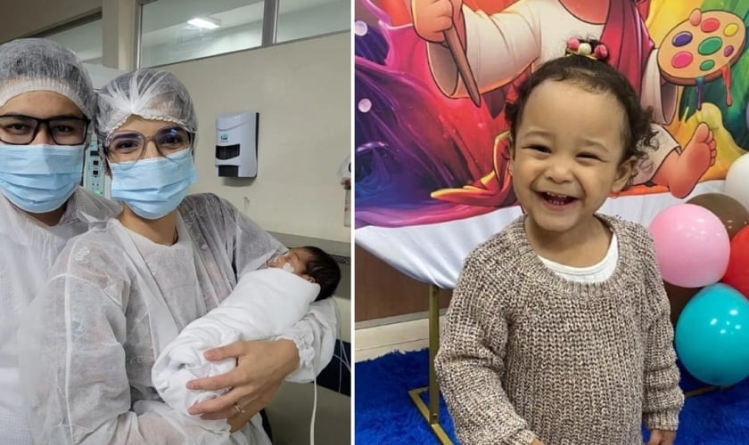 Sara, Guilherme e Sofia. (Foto: Reprodução/Instagram/Sara Machado)