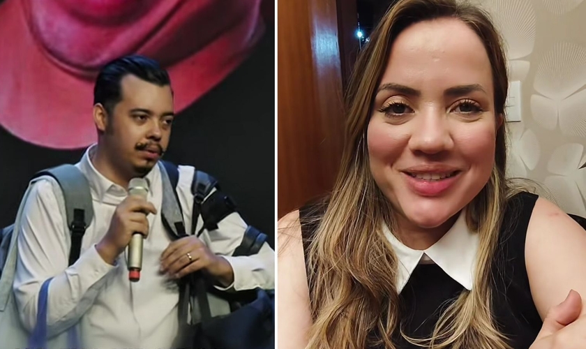 Lucas e Karyn Bezalel. (Foto: Reprodução/Instagram/BE LIFE MOVEMENT/Cicatrizah Oficial)