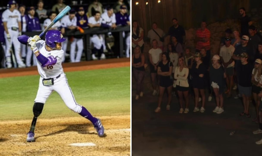 Parker Byrd impactou dezenas com seu testemunho. (Foto: Reprodução/Parker Byrd/Instagram/Doug Elks)