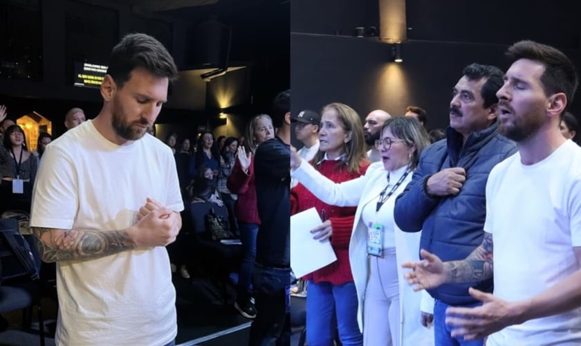 Conversão de Messi não é verídica. (Foto: Facebook/Iglesia Kayros Bogotá).