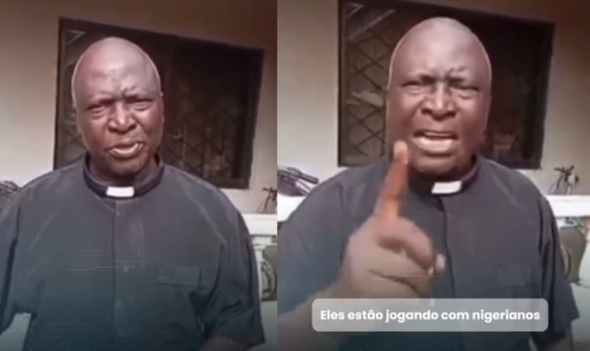 O pastor criticou a falta de ação das autoridades diante do genocídio. (Foto: Reprodução/Instagram/Familia Aziz).