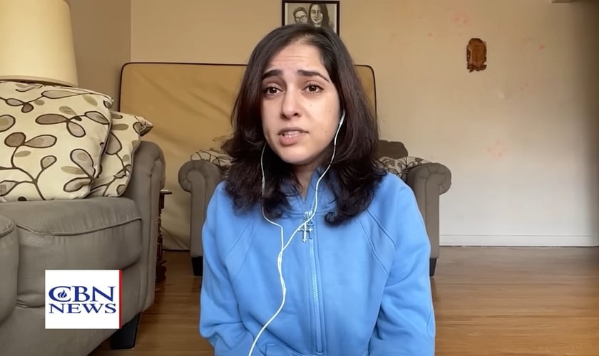 Juman Al Qawasmi. (Foto: Reprodução/YouTube/CBN News).