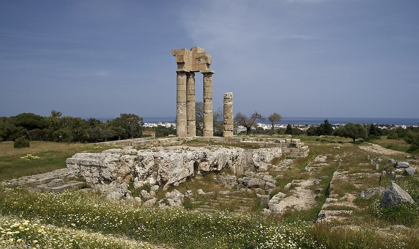 Ruínas da antiga cidade de Colossos, Turquia. (Foto: Wikipedia)