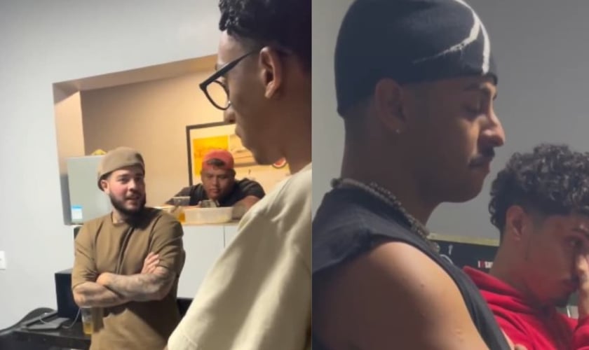 O ex-funkeiro foi guiado por Deus a um local improvável. (Foto: Reprodução/Instagram/Jottapê).