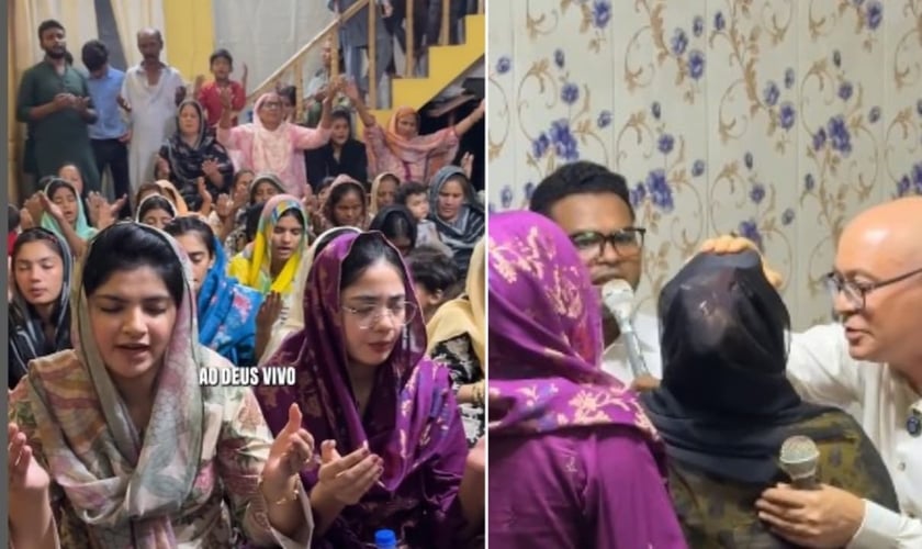 A igreja local não deixou de cultuar a Deus em meio a perseguição. (Foto: Reprodução/ Instagram/One Passion Mission).