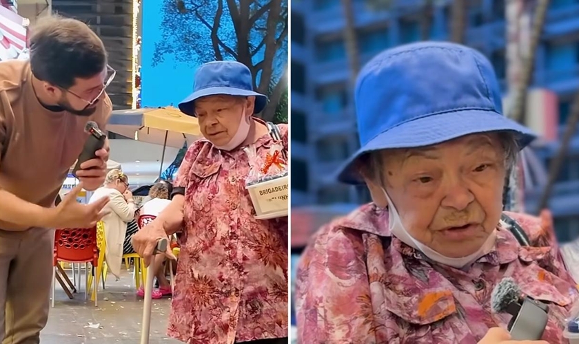 Dona Elisabeth. (Foto ReproduçãoInstagramDavizera)