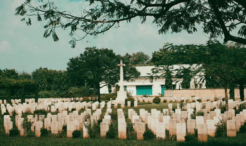 Cemitério na Índia. (Foto: Imagem ilustrativa/Pexels/GOWTHAM AGM).