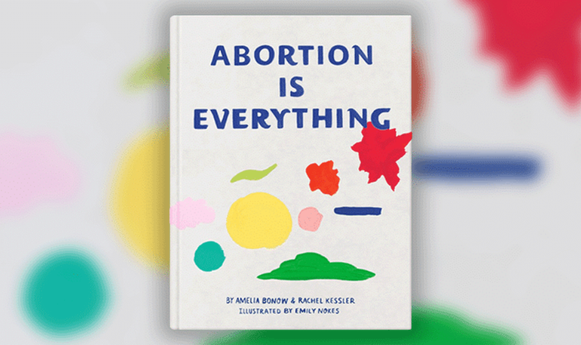 Capa do livro infantil “Abortion Is Everything”. (Foto: Divulgação)