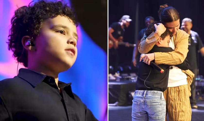 Éliezer Filho e Aline Barros. (Foto: Reprodução/Instagram/Éliezer Filho)