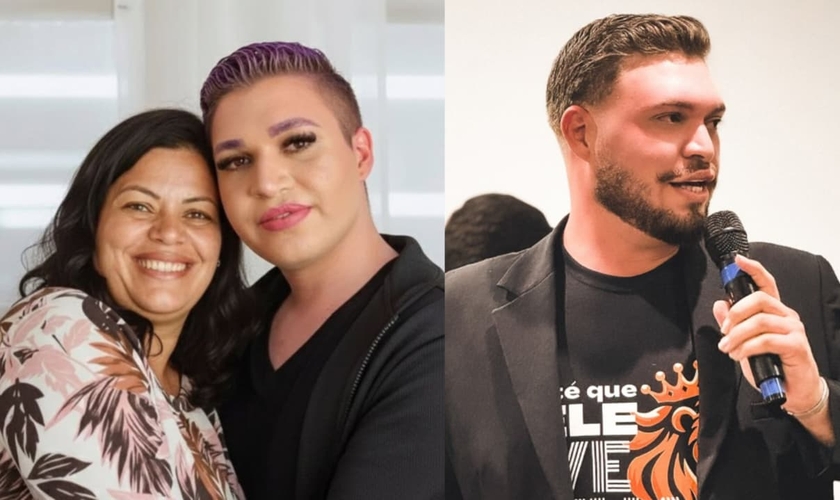 Lukas Lima e a mãe. (Foto: Reprodução/Instagram/Lukas Lima).