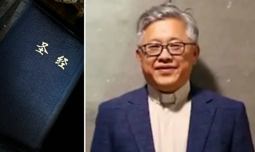 O pastor Ezra Jin Mingri, líder da Igreja Zion de Pequim, atualmente detido na China. (Foto: Reprodução/Fox News)