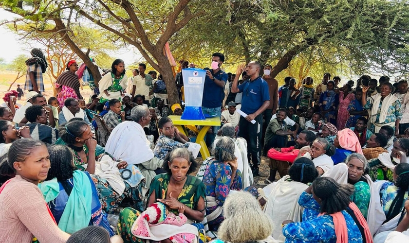 A Samaritan’s Purse ajudou a salvar a vida da comunidade local. (Foto: Reprodução/Samaritan's Purse)