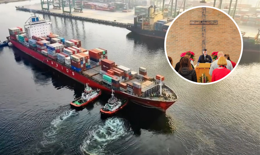 A Igreja dos Marinheiros atua junto aos profissionais que passam longos períodos isolados. (Captura de tela/YouTube/Religion Unplugged)