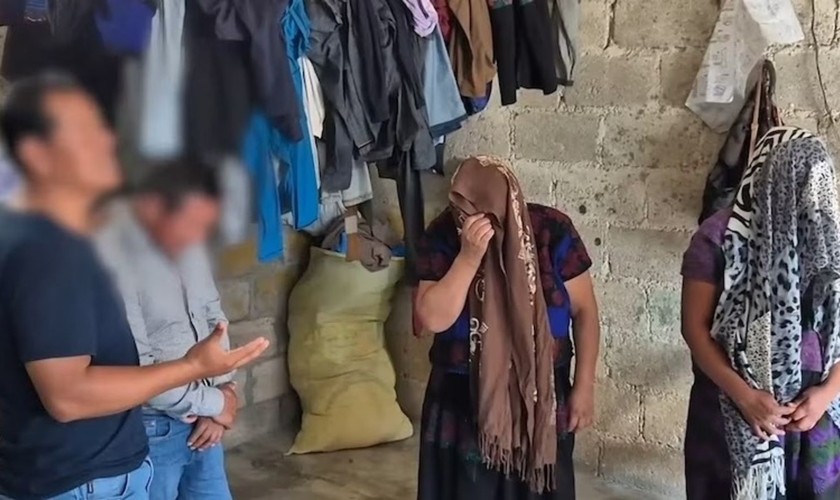 Cristãos perseguidos no México. (Foto: Ilustração/Portas Abertas)