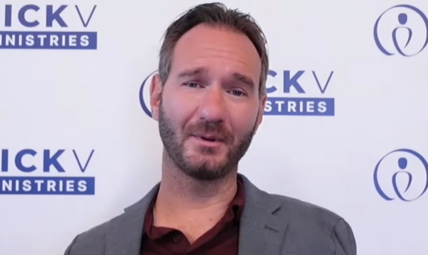 Nick Vujicic. (Foto: Reprodução/CBN News)