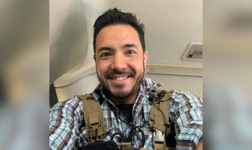 O missionário e veterano dos EUA, Michael Ryan Burke. (Foto: Facebook)