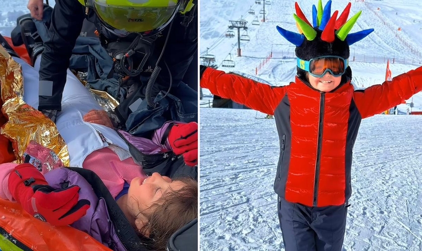 Isabella foi curada instantaneamente após a oração. (Foto: Reprodução/Instagram/Erica Mantelli)